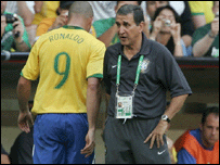 Carlos Alberto Parreira e Ronaldo