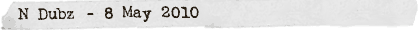 N Dubz - 8 May 2010