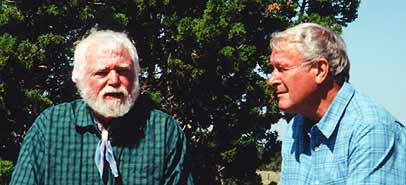 Jack Loeffler with Julian Pettifer