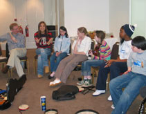 Myleene joins a group