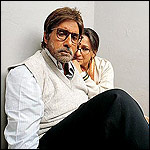 Amitabh Bachchan and Sharmila Tagore