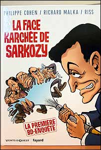 Cartunistas franceses adoram retratar Sarkozy
