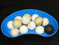 Bolas de golfe