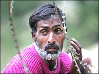 सीमा के शिकार कश्मीरी लोग