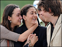 Ingrid Betancourt çocuklarıyla