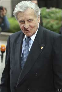 O presidente do Banco Central Europeu, Jean-Claude Trichet, na sexta-feira