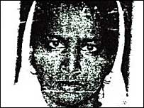 Rizana's photograph in the passport