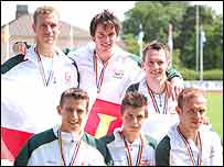 Island Games 4x400m men's relay team