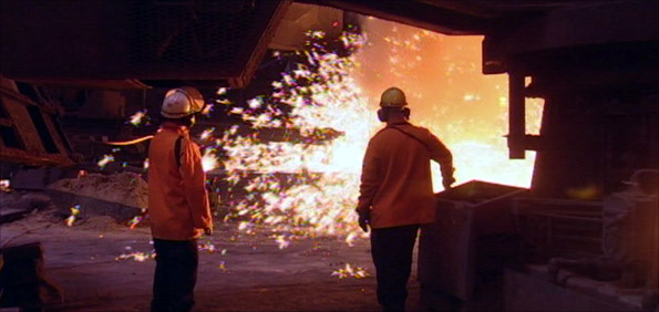 Steel Furnace on Teesside