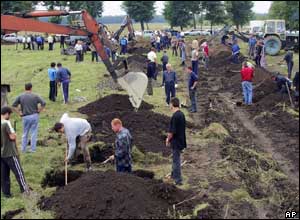 बेसलान में शोक का माहौल