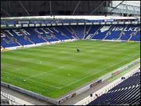 Walkers Stadium pitch