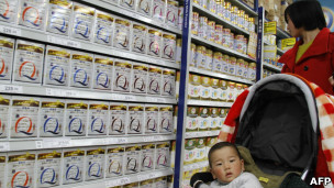 超市购买奶粉