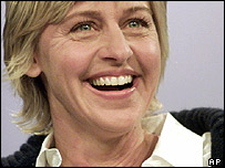 DeGeneres é também uma das vozes de Finding Nemo