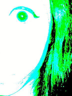 Green eye
