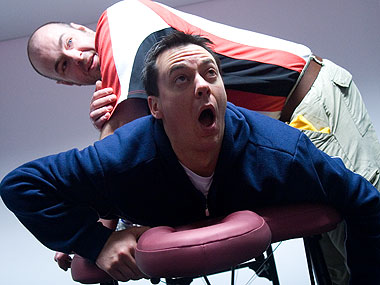 Dave gets some physio