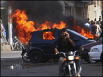 کراچی میں تشدد