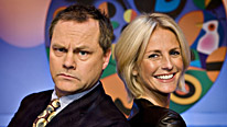 Team captains Jack Dee and Ulrika Jonsson take part in more mayhem