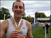 Philip Hails, full marathon winner