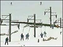 estação de esqui de Glencoe, na Escócia