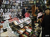 Nơi bán giày giả của Trung Quốc