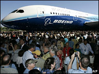 O Dreamliner da Boeing
