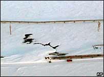 Petrol sahasındaki sızıntı