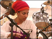 Thrisha Haldar - tabla player