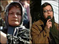 شادی صدر و محبوبه عباسقلی زاده، عکس از آرش آشوری نیا