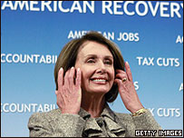 A líder da Câmara dos EUA, Nancy Pelosi