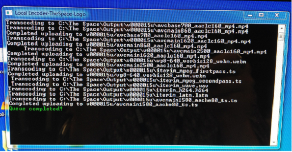 the moment when venus and adonis finally finished transcoding just after midnight on may 1st