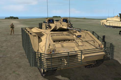 a virtual war zone scenario