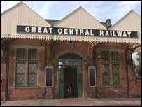Great Central Railway entrance