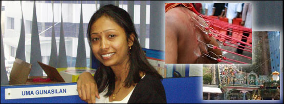 Uma Gunasilan and images from Thaipusam