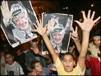 یاسر عرفات کے حامی