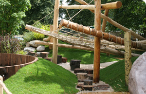 The Groundwork Playscape - Community Play Garden, designed by Adam White and Andrèe Davies