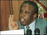 Prezident Botswany Festus Mogae