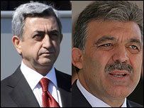 Президенти Саркісян і Ґюль 