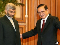 تانگ جیاژانگ عضو شورای دولتی چین و جلیلی در پکن