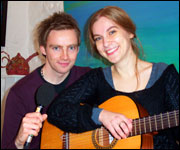 Kev with Rosa Rebecka