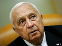 اسرائیلی وزیراعظز ایریل شیروں 