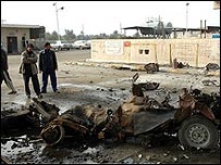 عراق میں تباہی کا منظر