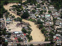 Lụt lội ở Haiti