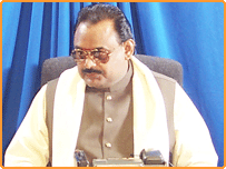 الطاف حسین بھارت کے پہلے دورے پر ہیں