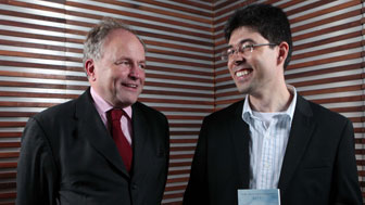 Clive Anderson and Miroslav Penko