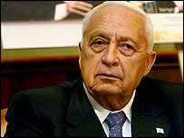 اسرائیلی وزیراعظم ایریئل شیرون