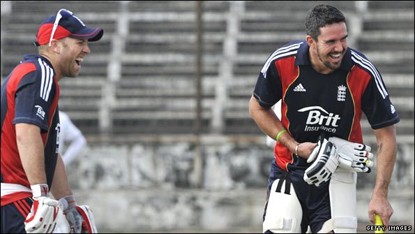 Matt Prior and Kevin Pietersen