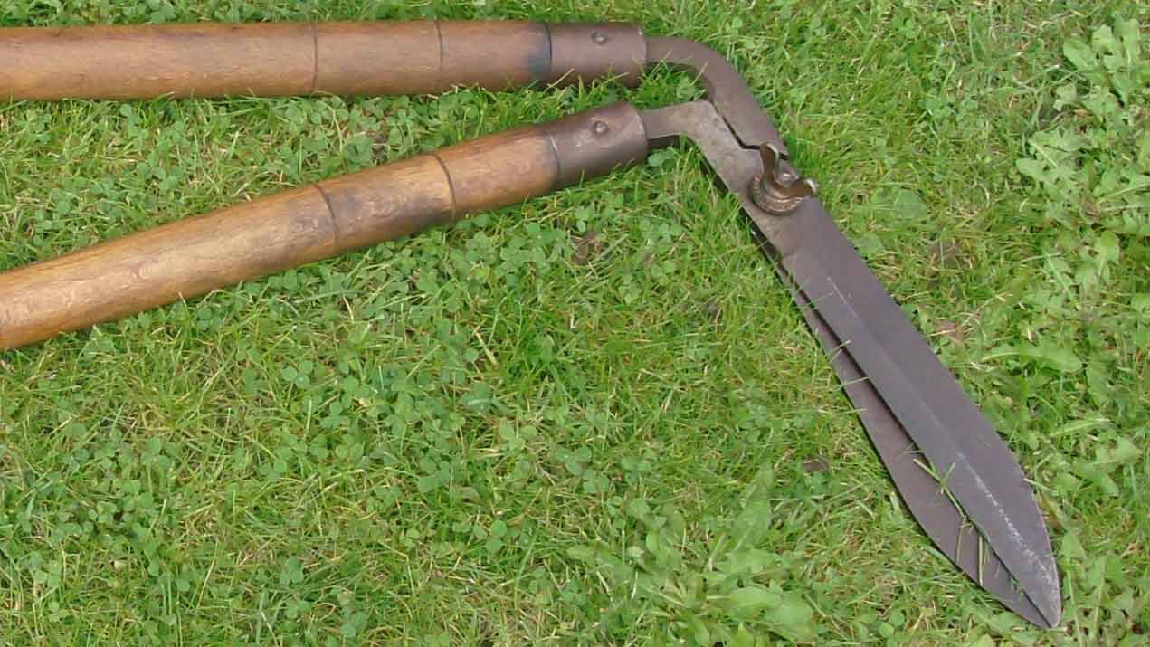 Pippa Greenwood tells the story of her gardening shears. Pippa Greenwood tells the story of her gardening shears.