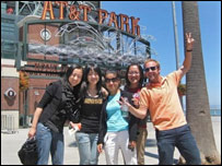 徐瑛智和暑期班同学