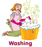 washing