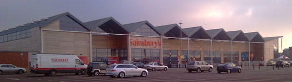 Sainsbury Supermarket, Gloucester Quays, Gloucester